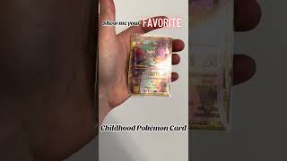 What is your favorite Pokemon card S a child?! Mine is definitely the Ancient Mew! #pokemon #shorts