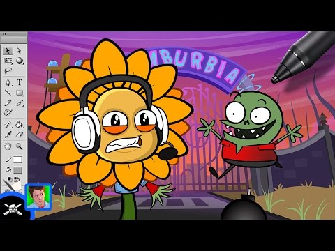 See James Draw - Zack Scott Vs. Plants Vs. Zombies