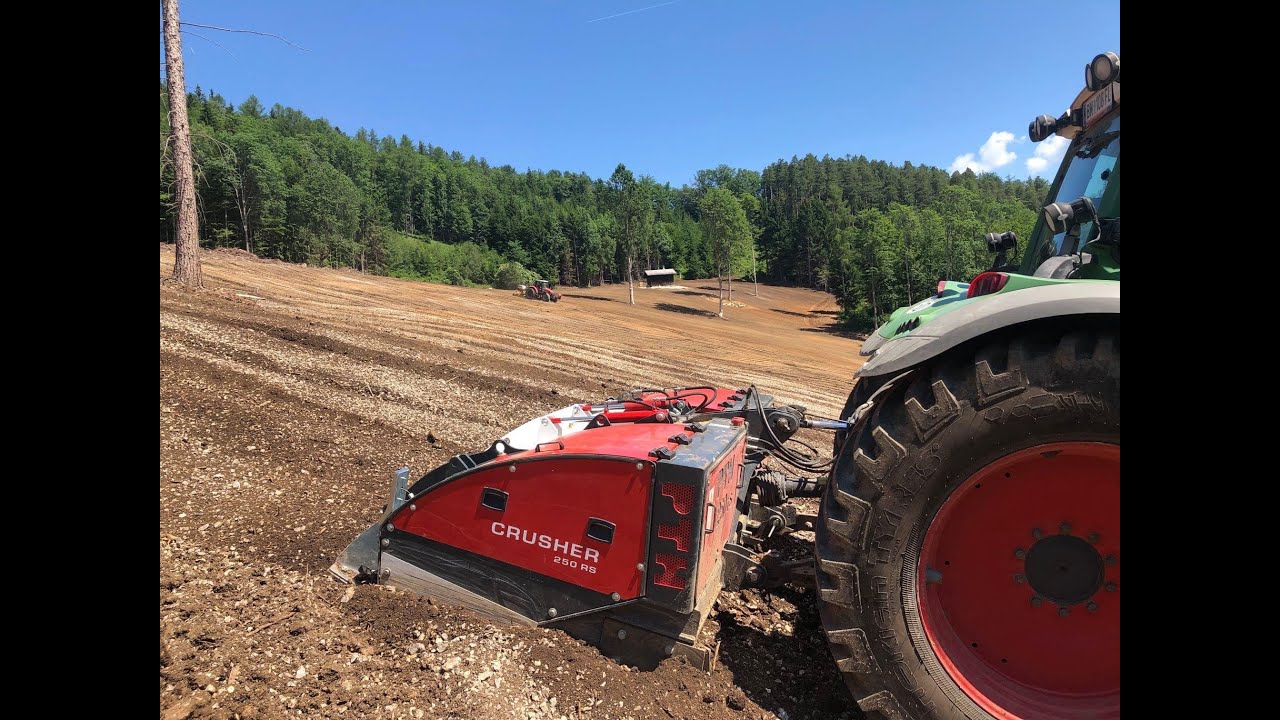 Recultivation with PTH Crusher 250 HD RS