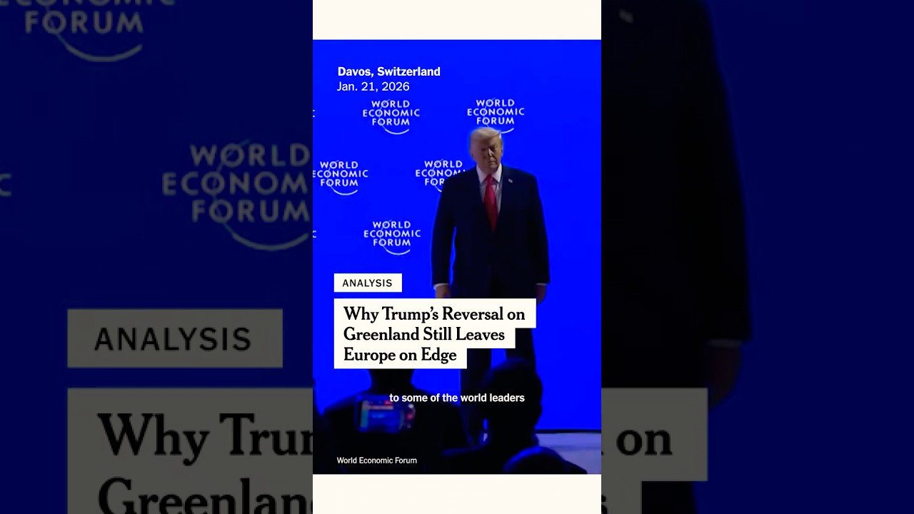 Why Trump’s Reversal on Greenland Still Leaves Europe on Edge