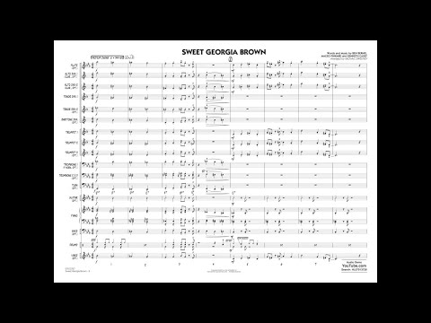 Sweet Georgia Brown arranged by Michael Sweeney