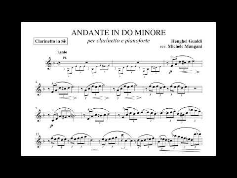 Henghel Gualdi Andante Corrado Giuffredi, clarinet