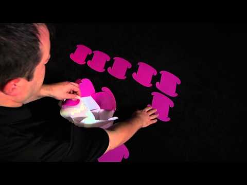 How To Make 20 Piece LuvALamps Rosette?