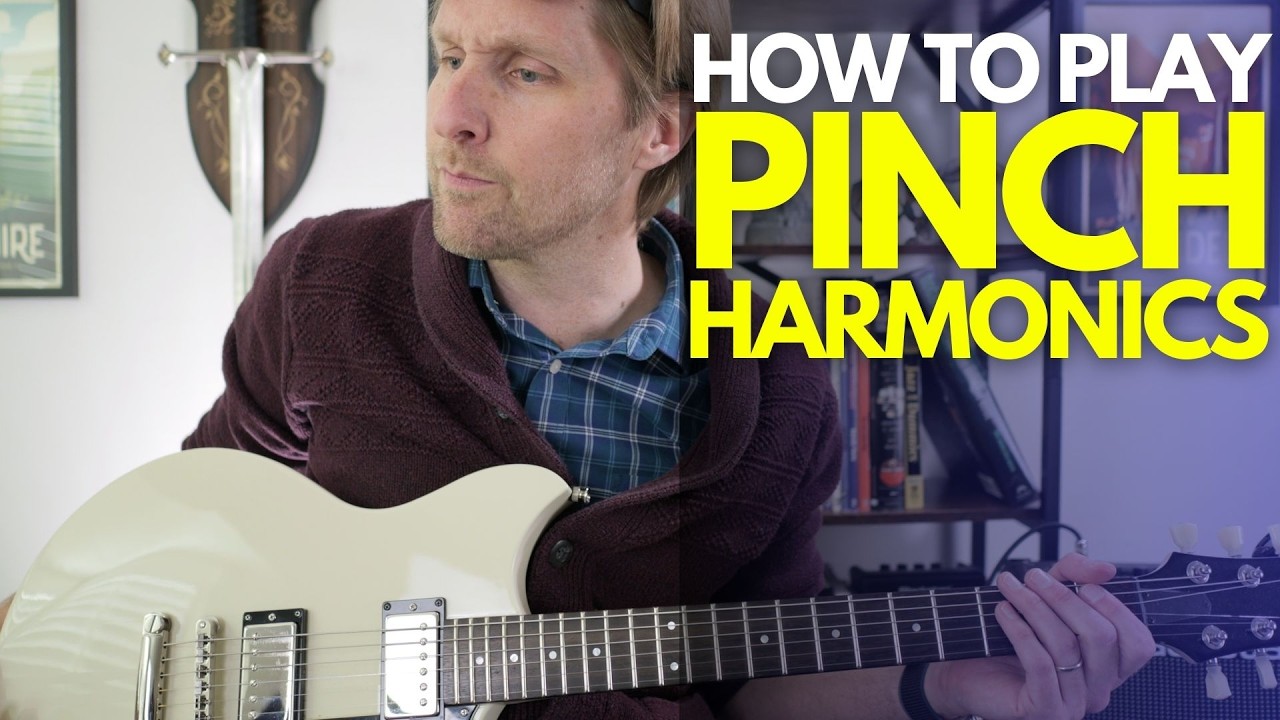 How to Play Pinch Harmonics - Guitar Lessons with Stuart!