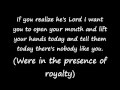 Byron Cage "Royalty" Lyrics
