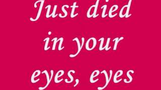 Kristina DeBarge - Died In Your Eyes w/Lyrics