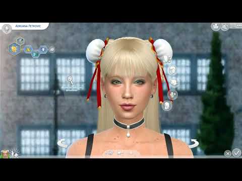 the sims 4 premium cc download girl Adrijana Petrovic by Bonita100 Cas Video Preview