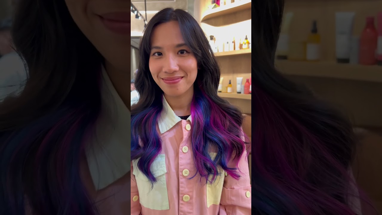 PEEK A BOO HAIR COLOR