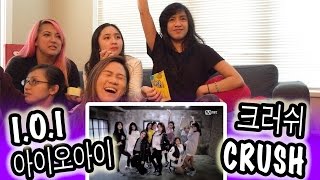 [KPOP REACTION] PRODUCE 101 -- I.O.I 아이오아이 -- CRUSH 크러쉬