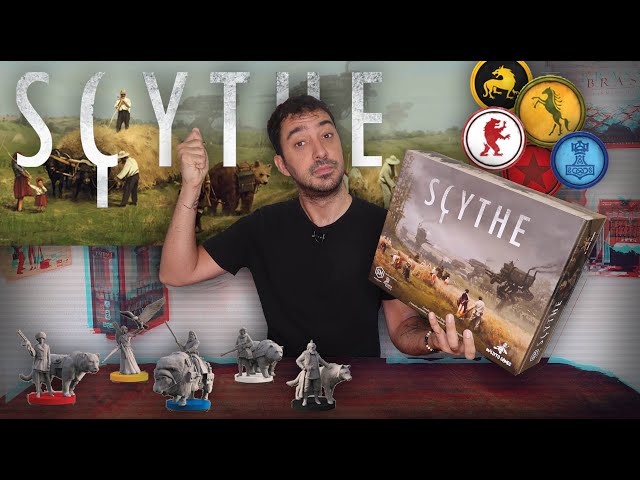 Vídeo relacionado con Stonemaier Games , Scythe , Board Game , Ages 14+ , 1-5 Players , 90-115 Minutes Playing Time