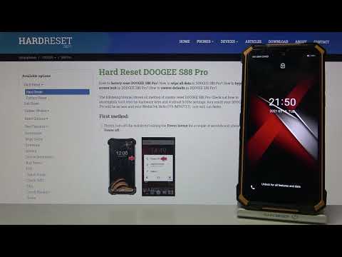 Checking the boot animation and boot screen on Doogee S88 Pro