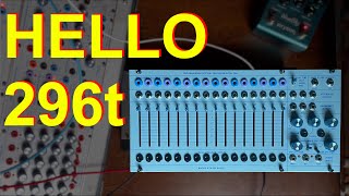 Video thumbnail for 296t by Buchla & Tiptop Audio - My 3 first patches explained. by Stazma