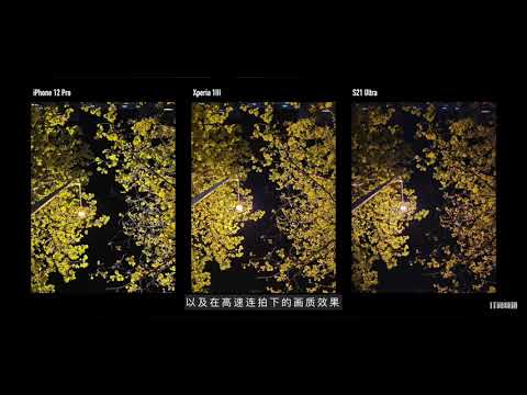 Xperia 1 III vs Galaxy S21 Ultra vs IPhone 12 Pro- camera comparison