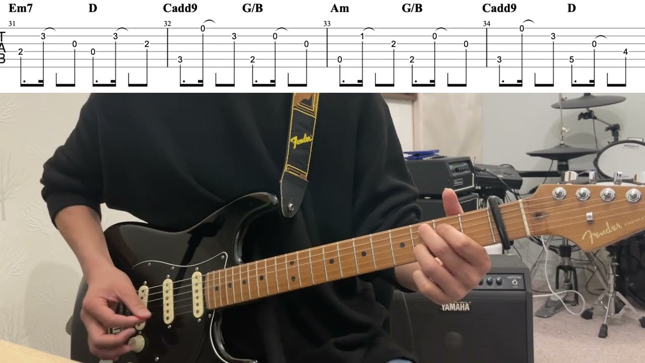 スピッツ / 灯を護るギターTAB譜・コード