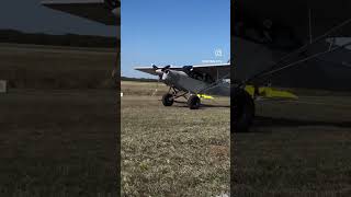 Trevor Aldridge taking off in the Super Patriot at Lonestar STOL