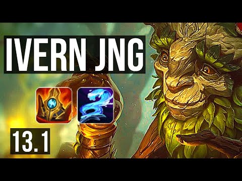 IVERN vs GRAVES (JNG) | Rank 4 Ivern, 3/2/21 | EUW Challenger | 13.1