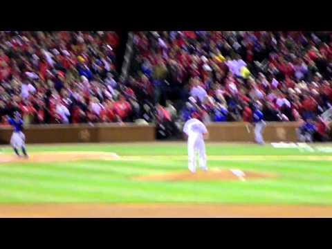 2011 World Series Game 1 First Pitch