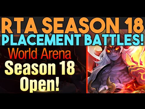 World Arena Season 18: Mysteryhunt Placement Matches in Summoners War RTA