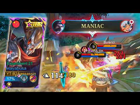 MANIAC🔥 HAYABUSA WINSTRAK SOLO RANK!!