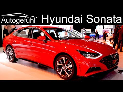 all-new Hyundai Sonata REVIEW Exterior Interior Premiere 2020 - Autogefühl