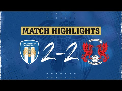Colchester United v Leyton Orient highlights