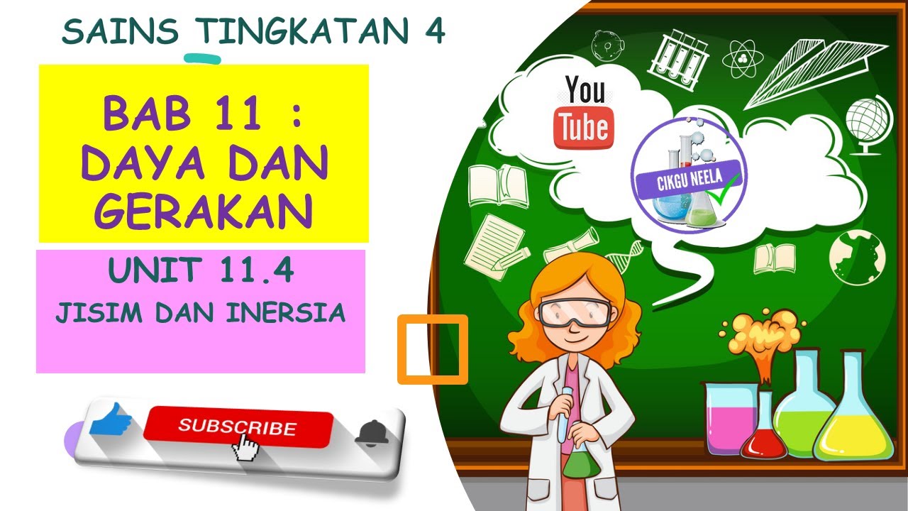 SAINS TINGKATAN 4 | KSSM | JISIM DAN INERSIA