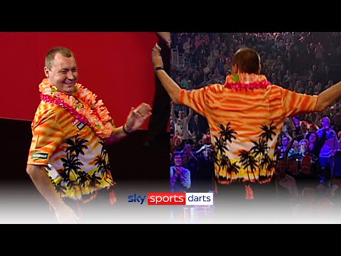 Wayne Mardle's ICONIC Hawaii 501 walk-on 🕺| Mardle vs Taylor 2008 World Championship