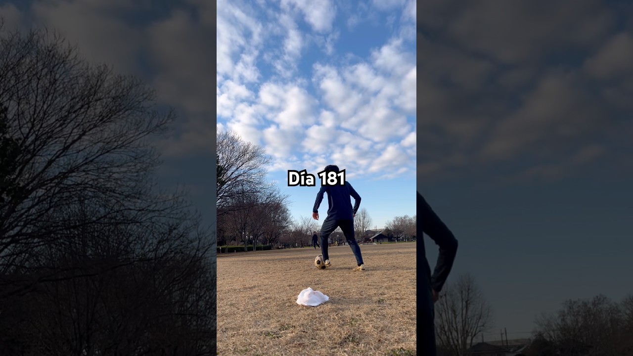 ¿Cuántos días para ser zurdo? - Día 181 #shorts #futbol #trucos