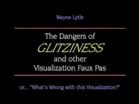 The Dangers of Glitziness and Other Visualization Faux Pas
