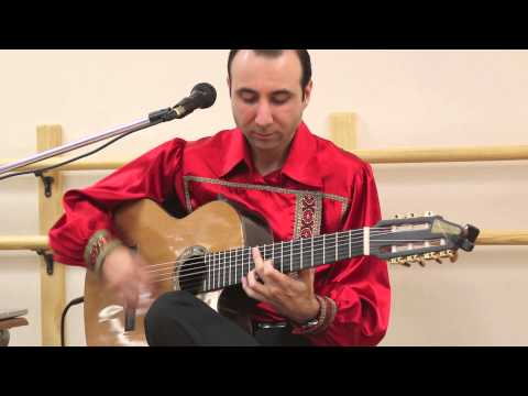 Minor Swing - Gypsy Jazz on Russian 7-string guitar