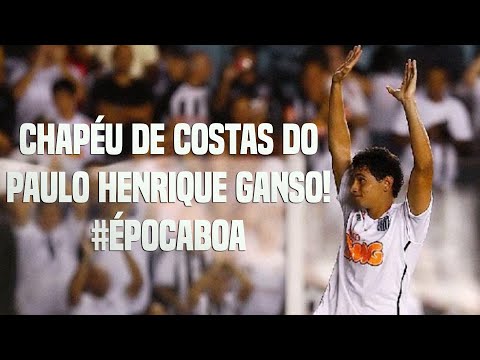 Chapéu de costas do Paulo Henrique Ganso contra o Colo Colo!