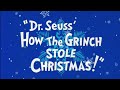 Opening To How The Grinch Stole Christmas 1966 NBC Airing