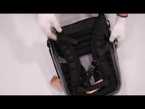 Unboxing TARGUS CITYLITE PRO 12-15.6" SECURE LAPTOP BACKPACK - GREY hands on review
