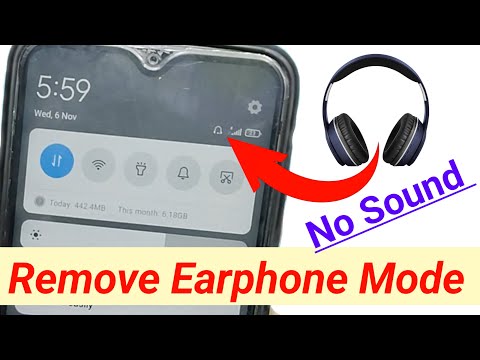 How to remove Headphones Symbol in any android phone | headphones Symbol problem solution