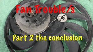 SAAB 93 COOLING FANS ISSUES .. Part 2