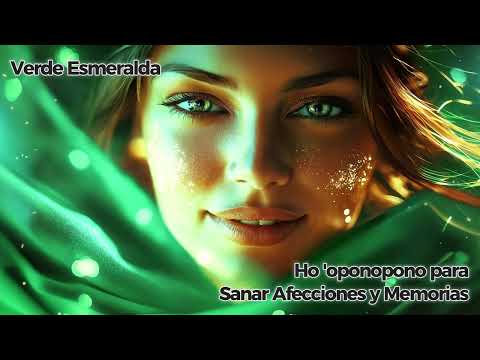 Verde Esmeralda | Ho' oponopono para Sanar Afecciones y Memorias de Dolor | Mantra Poderoso! 💚✨