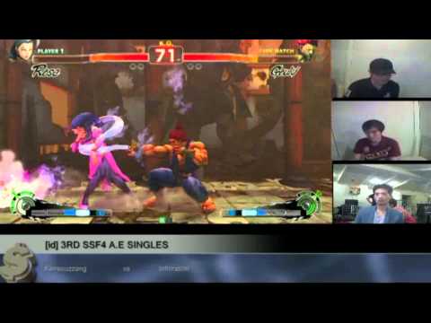 3rd SSF4 AE Singles kensouzzang vs Infiltration.mkv