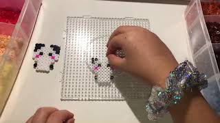 How to make a simple and cute perler bead cat