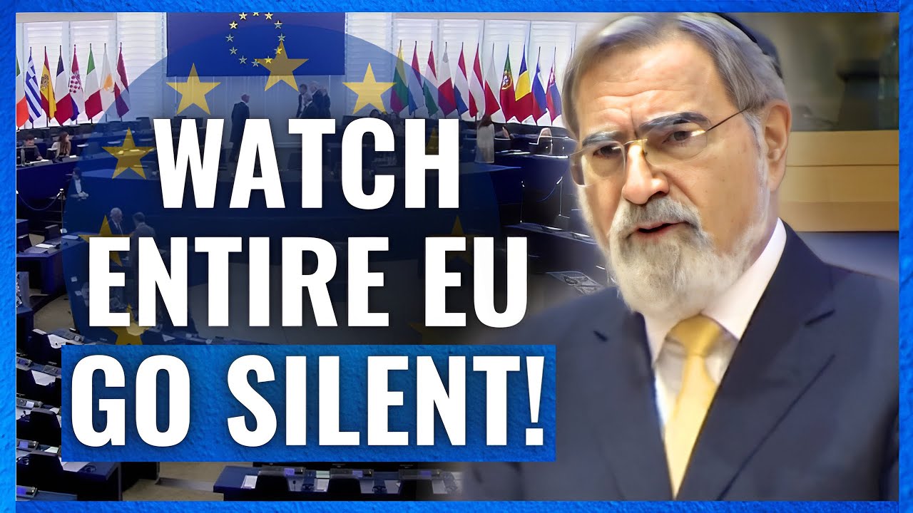 Rabbi Makes ENTIRE European Union Go Quiet with Chilling Warning Against Antisemitism