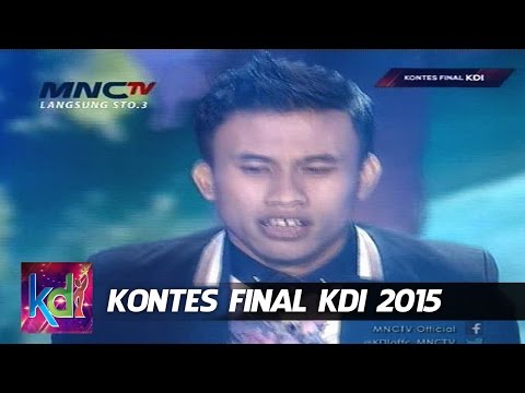 Wahid " Kopi Dangdut " Gorontalo - Kontes Final KDI 2015 (11/5)