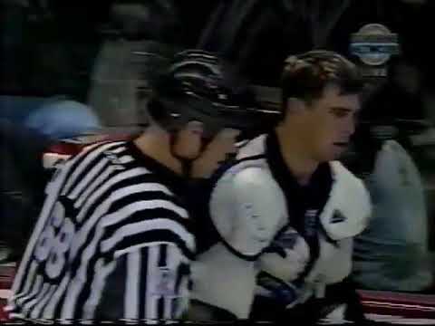 Zdeno Chara vs Matthew Barnaby Round 2