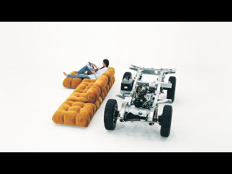 Studio Chronicles - Land Rover Series 3 + Camaleonda B&B Italia