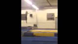 Sabrina landed her flip