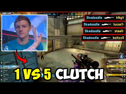 When Skadoodle used to Play CS:GO...