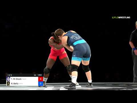 Final X/WM 68 KG - FX#1 - Tamyra Mensah-Stock (TMWC) Vs. Randi Beltz (Army)