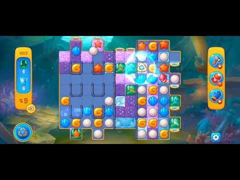 Fishdom Easy Level 9812 (with ingame boosters) @choraelmin