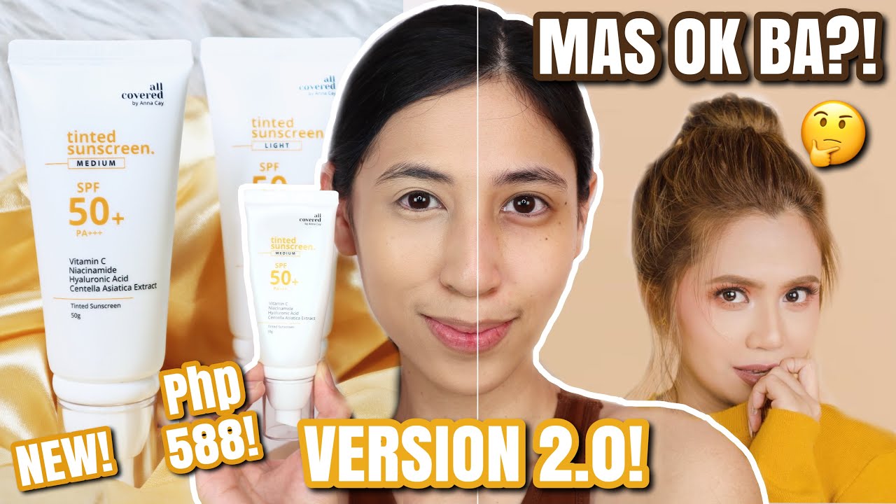 ANNA CAY TINTED SUNSCREEN VERSION 2.0! ALL COVERED BY @AnnaCay !