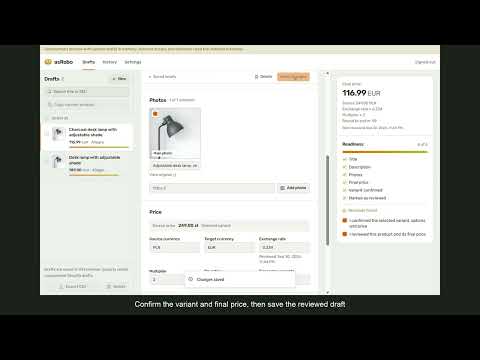 Item video thumbnail