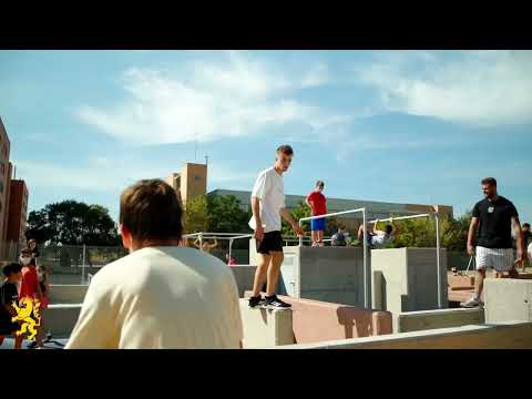 Presentaci&oacute;n del Parkour-Park de Zaragoza