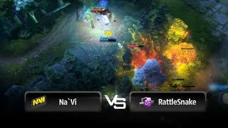 Na`Vi vs RattleSnake @ Alienware Cup #1